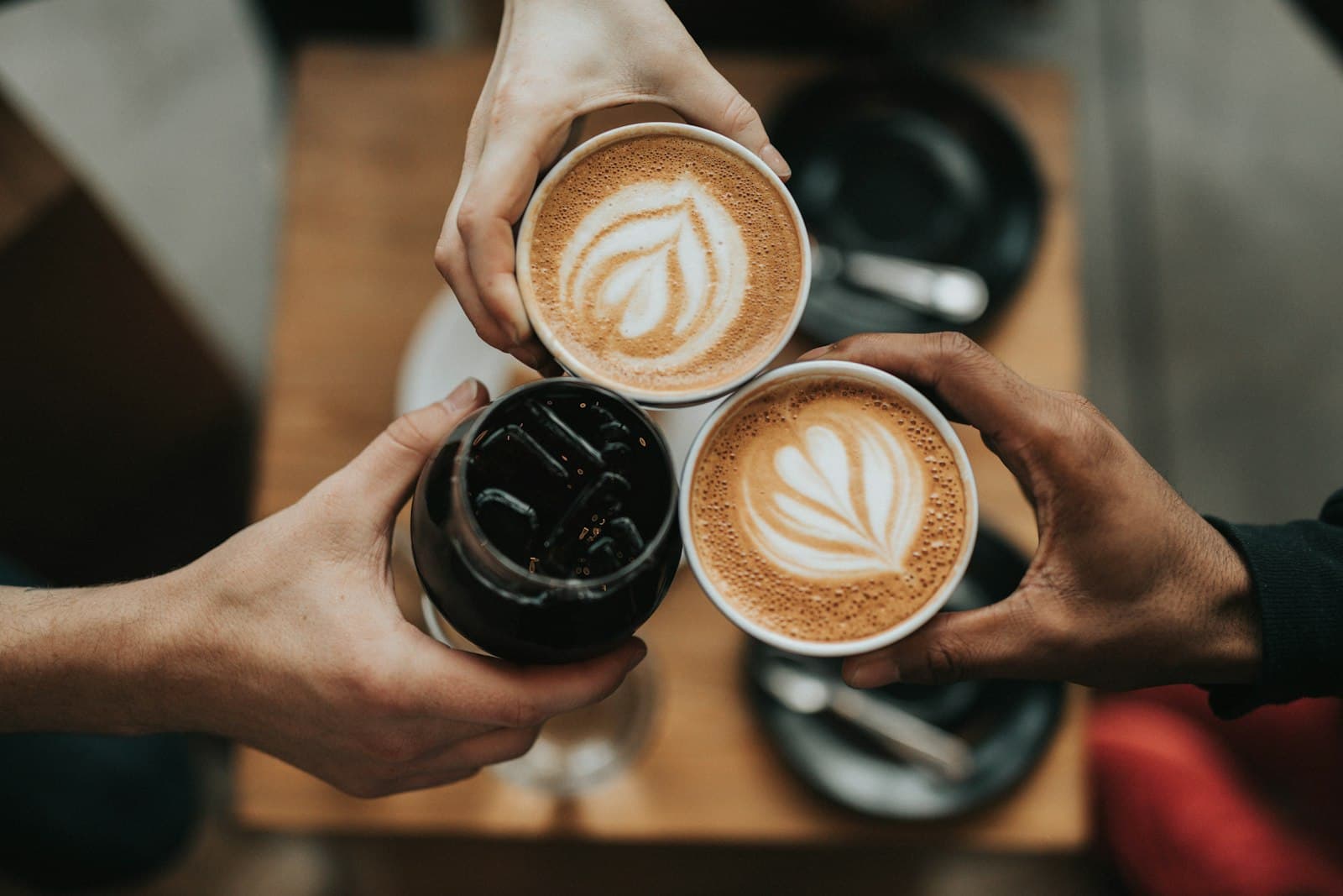 Coffee and calm interior details
